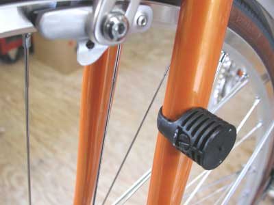 bike fork light mount